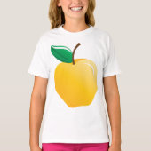 Golden Yellow Apple T-shirt (Voorkant)