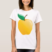 Golden Yellow Apple T-shirt (Voorkant)