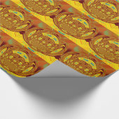 Golden Yellow Cadeaupapier (Hoek)