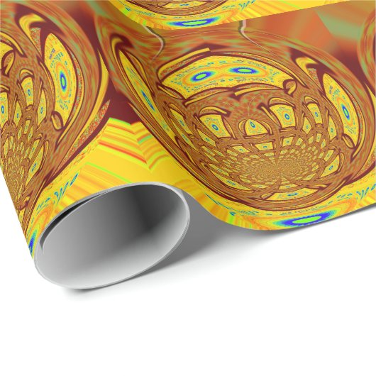 Golden Yellow Cadeaupapier (Rol Hoek)