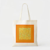 Golden Yellow Daffodils en Polka Dots Tote Bag (Voorkant)