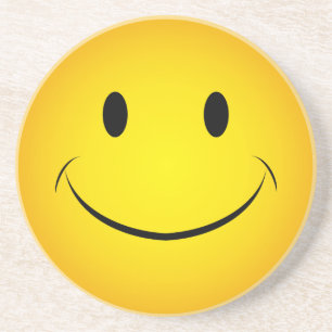 Golden Yellow Face Onderzetter