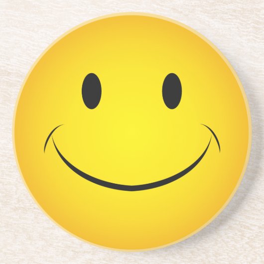 Golden Yellow Face Onderzetter (Voorkant)