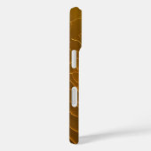 Golden Yellow Floral Light Hoesje-Mate iPhone Case (Achterkant / Rechts)