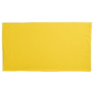Golden Yellow King Sized Single Pillowcase Kussensloop