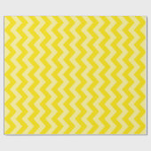 Golden Yellow Moroccan Moods Chevrons Cadeaupapier (Vlak)