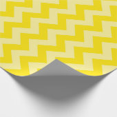 Golden Yellow Moroccan Moods Chevrons Cadeaupapier (Hoek)