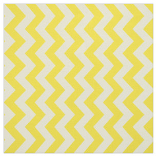 Golden Yellow Moroccan Moods Chevrons Stof