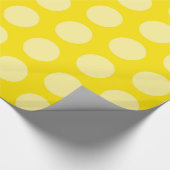 Golden Yellow Moroccan Moods Stippen Cadeaupapier (Hoek)
