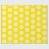 Golden Yellow Moroccan Moods Stippen Cadeaupapier (Vlak)