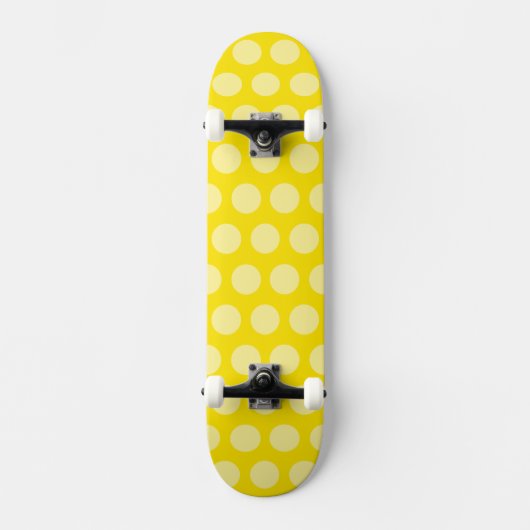 Golden Yellow Moroccan Stippen Persoonlijk Skateboard (Voorkant)
