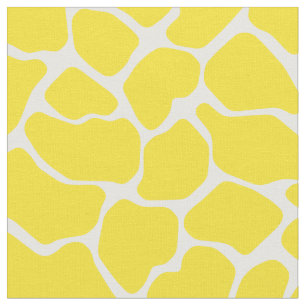 Golden Yellow Safari Giraffe Stof