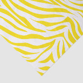 Golden Yellow Safari Zebra Tissuepapier (Detail)