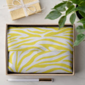 Golden Yellow Safari Zebra Tissuepapier (Geschenk)