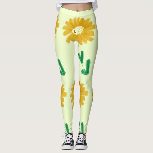 Golden Yellows Leggings (Voorkant)