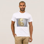 Golden Ying Yang T-shirt (Voorkant volledig)