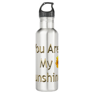 Golden You are My Sunshine, 710 ml waterfles Waterfles