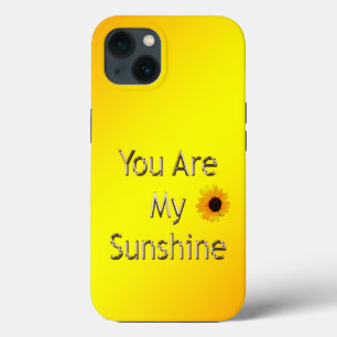 Golden You are My Sunshine, iPhone 13 Hoesje