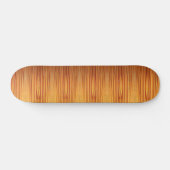 Golden zand abstract strand persoonlijk skateboard (Horizontaal)