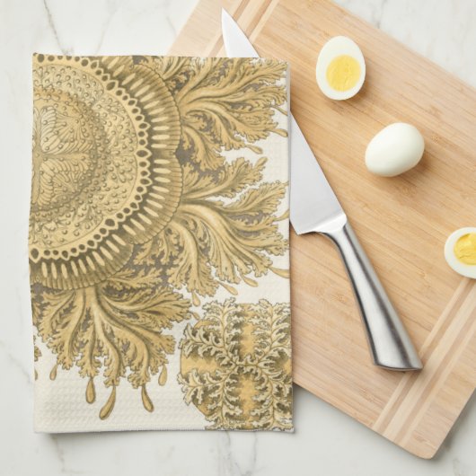 Golden Zee Creats Theedoek (Quarter Fold)