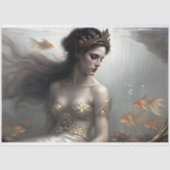 Golden Zee Queen Zeemeermin Decoupage Tissuepapier (Voorkant)