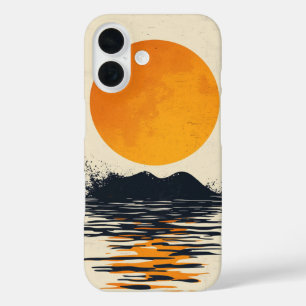 Golden Zee Sunset Telefoonhoesje iPhone 16 Hoesje