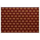 Golden Zen Koi op Red Fabric Stof (Yard (91,4 cm))