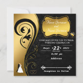 Golden zwart kaart (Voorkant)