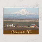 Goldendale Farming Valley, Washington Reisfoto Briefkaart (Voorkant)
