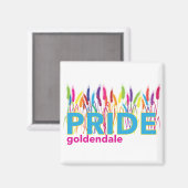 Goldendale PRIDE Swag Magneet (Voorkant / Achterkant)