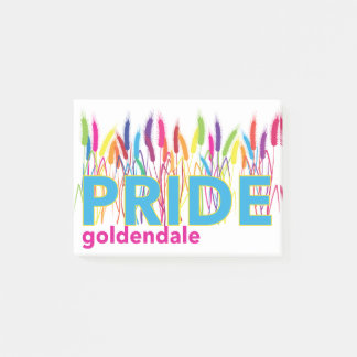Goldendale PRIDE Swag Post-it® Notes