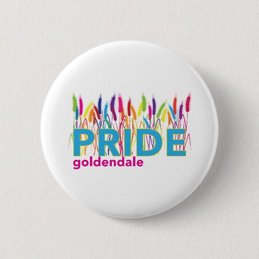 goldendale PRIDE Swag Ronde Button 5,7 Cm (Voorkant)