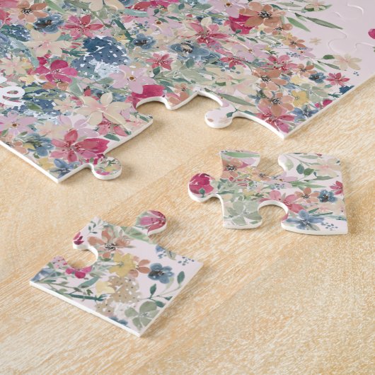 Goldendoedel met middellang haar legpuzzel (Zijkant)