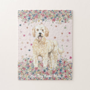 Goldendoedel met middellang haar legpuzzel