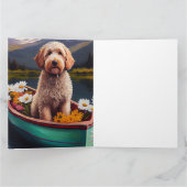 Goldendoedel op een peddel: Een Schilderachtig avo Kaart (Binnen)