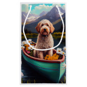 Goldendoedel op een peddel: Een Schilderachtig avo Klein Cadeauzakje (Achterkant)