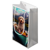 Goldendoedel op een peddel: Een Schilderachtig avo Klein Cadeauzakje (Voorkant Gekanteld)