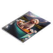 Goldendoedel op een peddel: Een Schilderachtig avo Notitieboek (Linkerzijde)