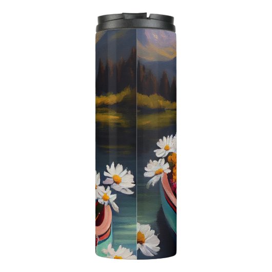 Goldendoedel op een peddel: Een Schilderachtig avo Thermosbeker (Achterkant)