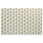 Goldendoedle Dog Play Golf (Red whmk2) Cute Fun Stof (Fat Quarter)