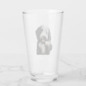 Goldendoedle, Labradoedle, grappig cadeau Glas (Achterkant)