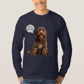 Goldendoedle Labradoodle Dog Dad gift Hondenliefhe T-shirt (Voorkant)