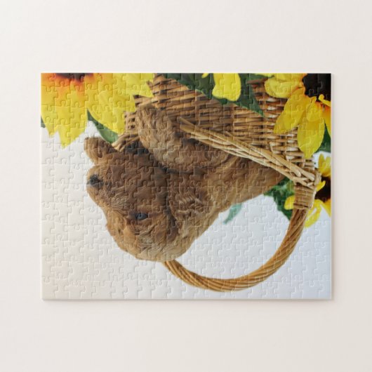 Goldendoedle Puppy 11X14 (252 stuks) Puzzel Legpuzzel (Horizontaal)