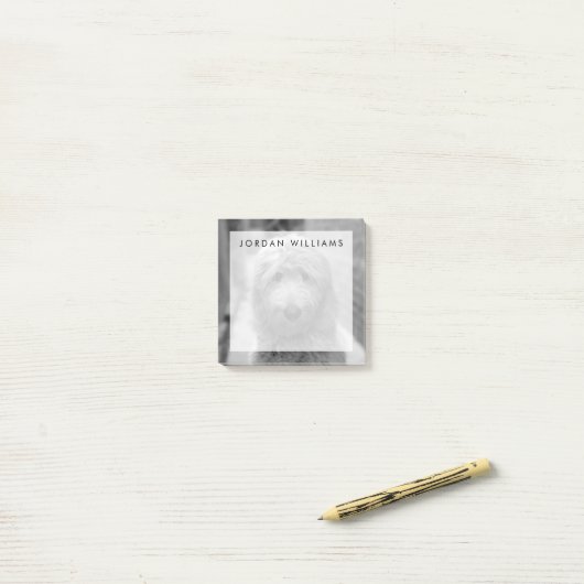 Goldendoedle Puppy in de achtertuin Post-it® Notes (Op bureau)