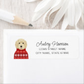 Goldendoedle Return Address Labels (Insitu)