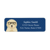 Goldendoedle Return Address Labels (Voorkant)