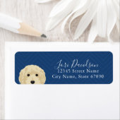 Goldendoedle Return Address Labels (Insitu)