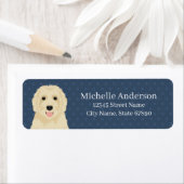 Goldendoedle Return Address Labels (Insitu)