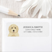 Goldendoedle Return Address Labels (Insitu)