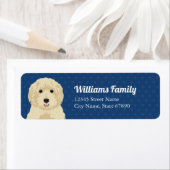 Goldendoedle Return Address Labels (Insitu)